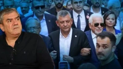 Yılmaz Özdil, İzmir’deki sansüre karşı yürüyüşün siyasi parti etkinliği görünümü