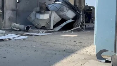 İzmir’in Torbalı ilçesinde metal tozları üreten fabrikada kazanın patlaması sonucu