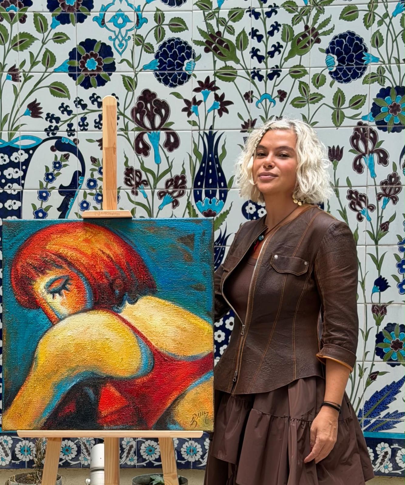 Ressam Pınar Karaman’ın Sergisi Kültür Yolu Festivali kapsamında İzmir’de sergileniyor.