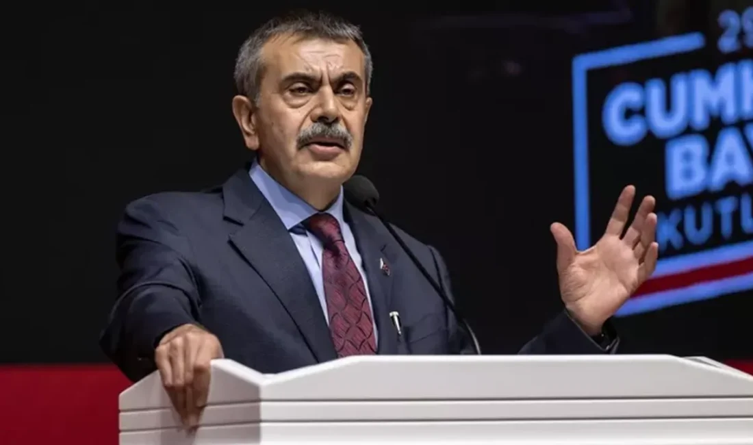 Milli Eğitim Bakanı Yusuf Tekin, İçişleri Bakanlığıyla yapılan çalışma kapsamında