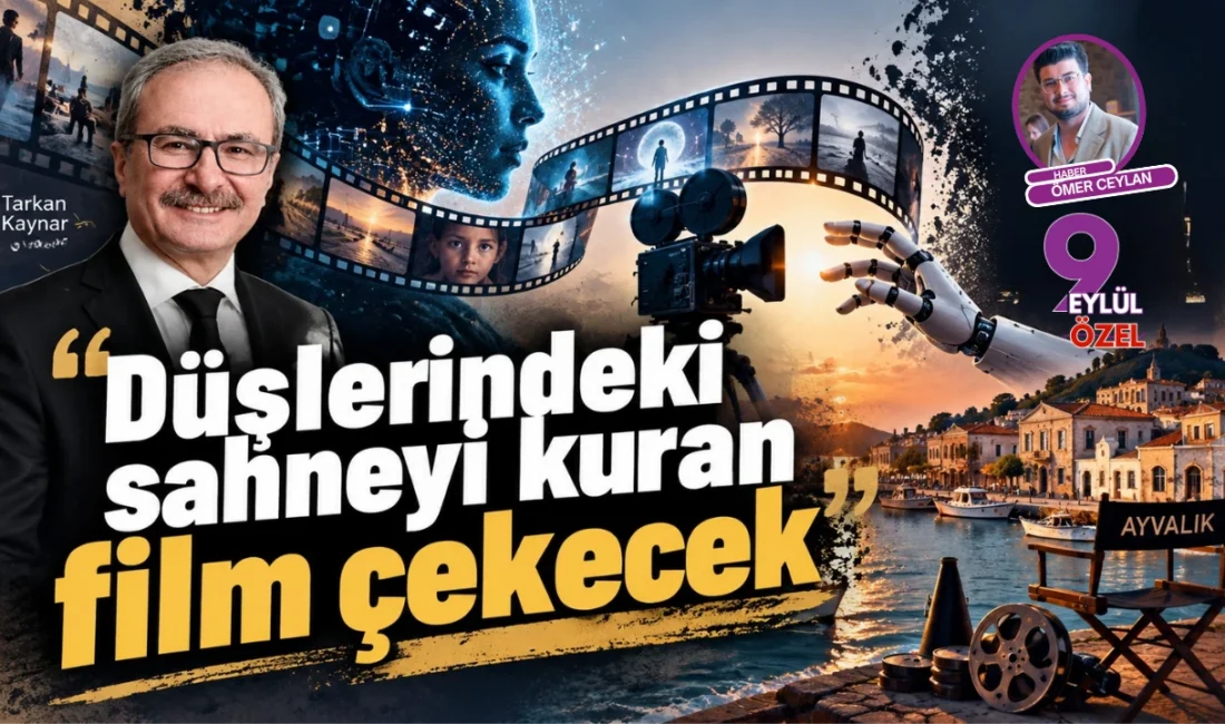 17 Ekim tarihlerinde düzenlenecek Ayvalık Ulusal Yapay Zekâ Film Festivali