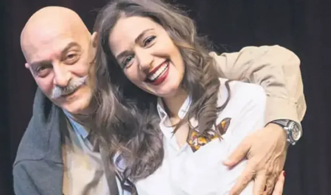 Ünlü oyuncu Özge Borak, 74 yaşındaki babası Selçuk Borak ile