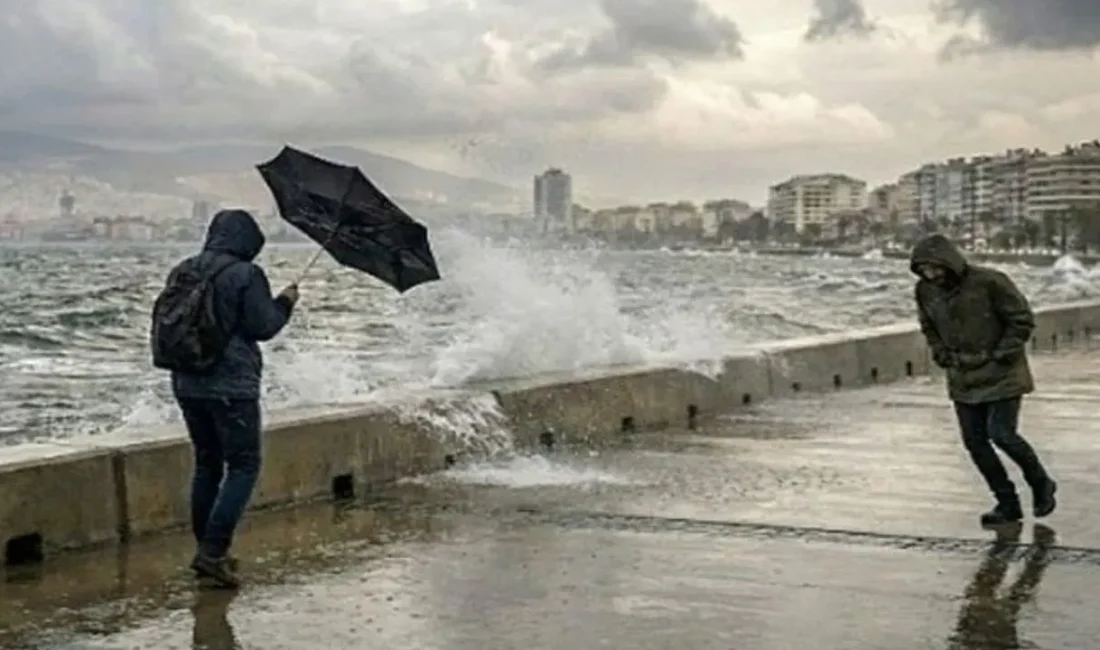 Meteoroloji, İzmir dahil 7 ilde kuvvetli ve şiddetli sağanak, Güney