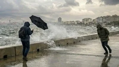 Meteoroloji, İzmir dahil 7 ilde kuvvetli ve şiddetli sağanak, Güney
